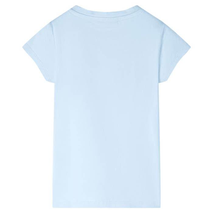 T-shirt pour enfants bleu doux 92/104/116/128/140