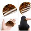 Acetate Hair Styling Combs Half-Round Grooming Comb  Salon Hair Styling Tool