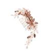 Pearl   Wedding Hair Comb Elegant Bendable Pearl Hair Pieces Bridal Wedding Hair Accessories