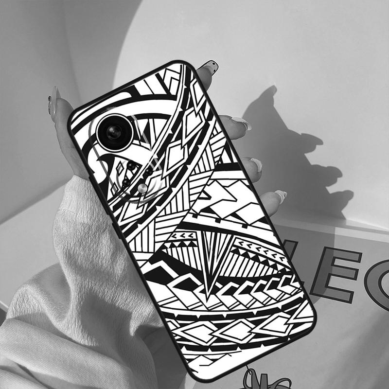 Maori Tribal Samoan Polynesian Case For Honor Magic 8 Pro 7 6 5 Lite Cover For Honor 200 400 50 70 90 X8a X8b X9a X9b X9c