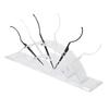 6pcs False Eyelashes Display Stick Holder Applicator Tool 3D Eyelash Extensions Style Try On Sticks