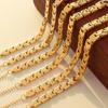 Trendy Non-Fading Titanium Steel Cuban Chain Bracelet for Couples
