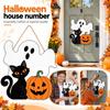 Halloween Hanging Sign for Outdoor Yard, Porch, Door and Entryway Fall Decoration