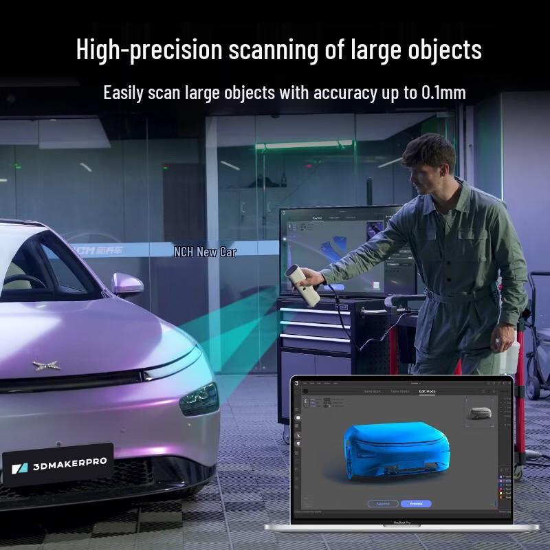 Jiemu Yida Lynx Portable Handheld 3D Scanner CN plug (adapter included)