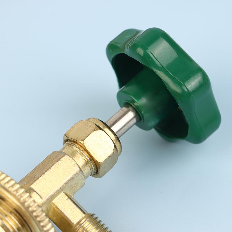 1Pc Low Pressure Dispensing Valve Bottle Opener 1/4 Sae Connector Mayitr Refrigerant Bottle Can Tap For R22 Gas