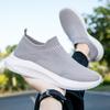 2025 New Men's and Women's Sports Shoes Popcorn Mesh Running Shoes Fly-woven Lightweight Breathable Large-size Running Shoes