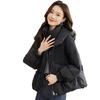New cotton-padded women's winter short loose jacket trendy design sense thickened cotton-padded jacket