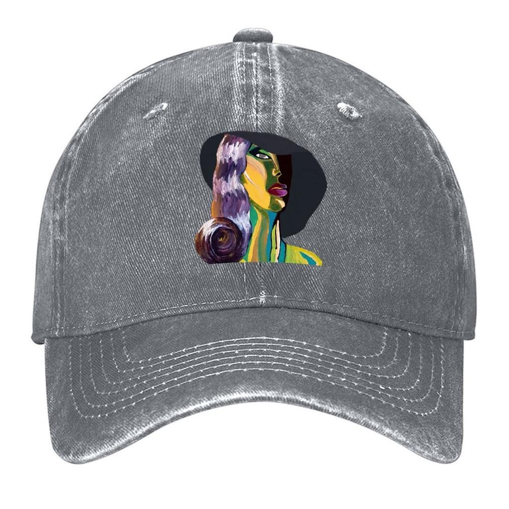 2026 La Paranoïa (Femme Noire Avec Un Chapeau Sans Haut) Casquette de Baseball Grande Taille Chapeau Chapeau Papa Plage Luxe Casquette Homme Golf Femmes Hommes
