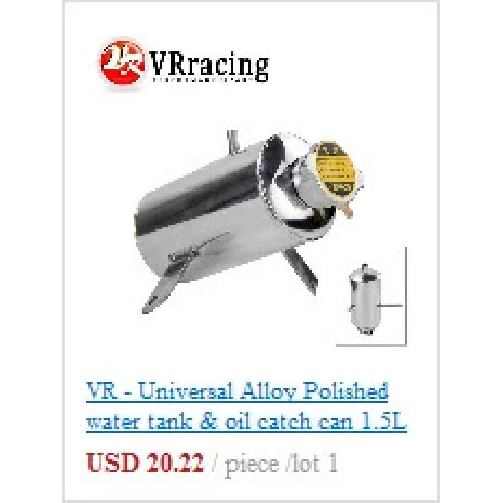 Universal Racing Baffled 3 port Oil Catch Can Tank Air Oil Separator With Removable Valve 3-hole Oil Kettle