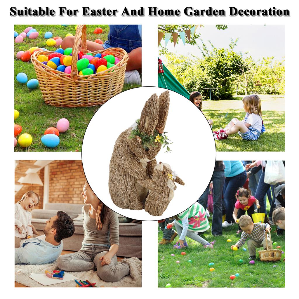 Decoratiuni Iepurasi de Paste Decor de Primavara Figurine Iepurasi