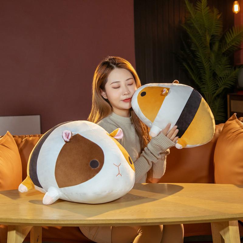 Simulated Soft Lying Posture Guinea Pig Guinea Pig Doll Plush Toy Hamster Doll Children's Company Pillow Rag Doll