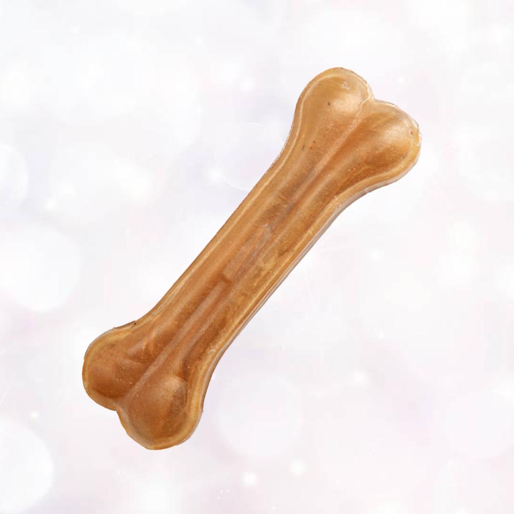 8inch Pet Dog Chew Bone Durable Grinder Teether Bite Fun Training Fetch Entertainment Small Medium Dogs Pet Bone