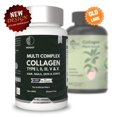 Heroot Collagen Peptides Skin Hydrolyzed Multi Vital Proteins Typ Kapsułki