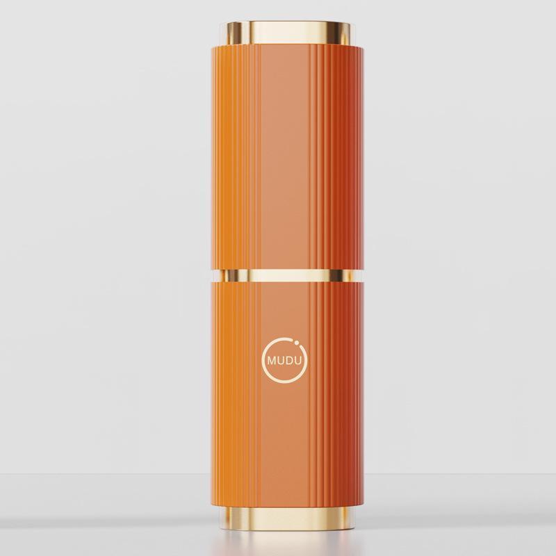 

Портативный дорожный набор для ванной: Стакан для полоскания рта, Подставка для зубных щеток, Дозатор для зубной пасты и Бокс для хранения оранжевый