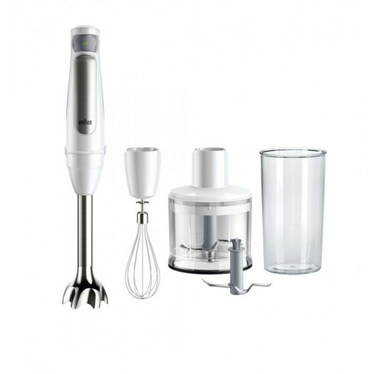 

Многофункциональный ручной блендер с аксессуарами Braun MQ7035IWH White 1000 Вт