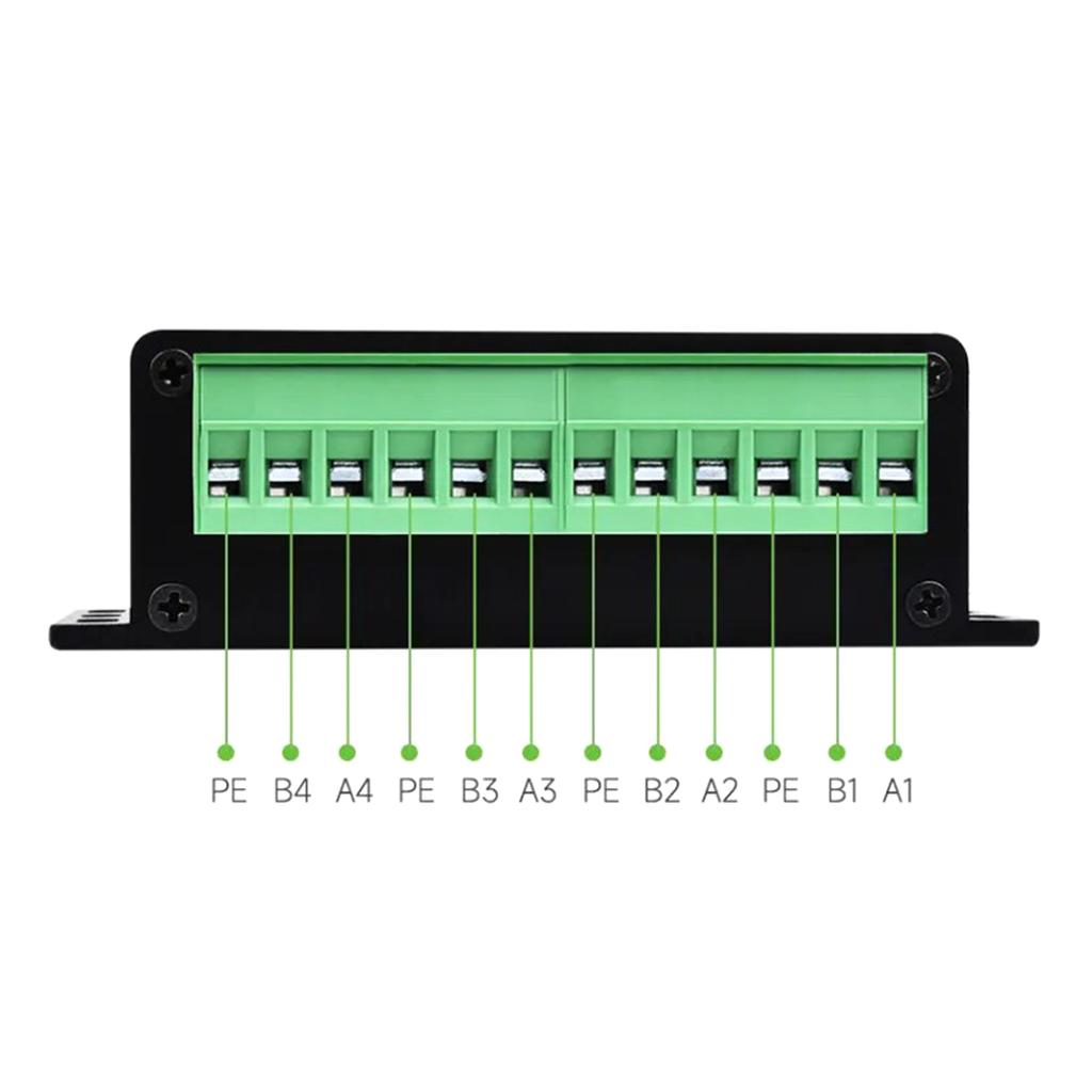 Usb To 4-Way RS485 Converter Industrial Grade For Multi-System Compatibility for Various Applications