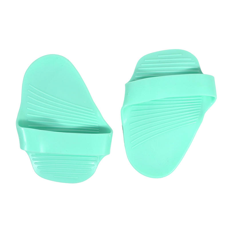 1Pair Silicone Anti-Wear Palm Protection Workout Gloves Anti-Slip Sports Gym Gloves Lifting Pads For Weightlifting