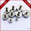 BGNT M4/M5 Pulley with Track Roller & Outer Threaded Screw Bolt - M6 Shaft Rod Guide Wheel Bearing