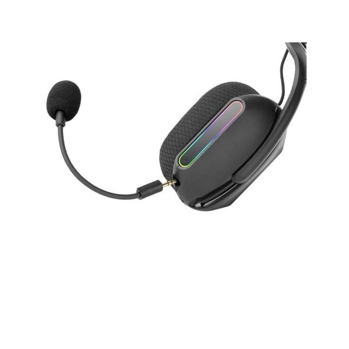 Casque Gaming - MARS GAMING - MHW-PRO - Son 3D 7.1 - Bluetooth 5.3 - Éclairage ARGB Flow