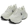 MLB Los Angeles Dodgers Cushioning, Breathable, Lightweight, Height Increasing Low top Chunky Sneakers Unisex Ecru Sneakers 3ASHW055N-07WHS