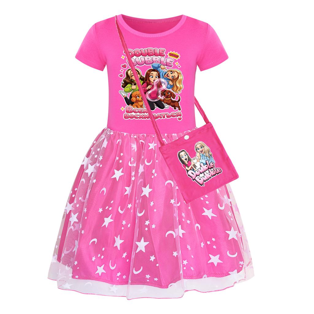 Double bubble girls star rainbow lace jumpsuit 5903