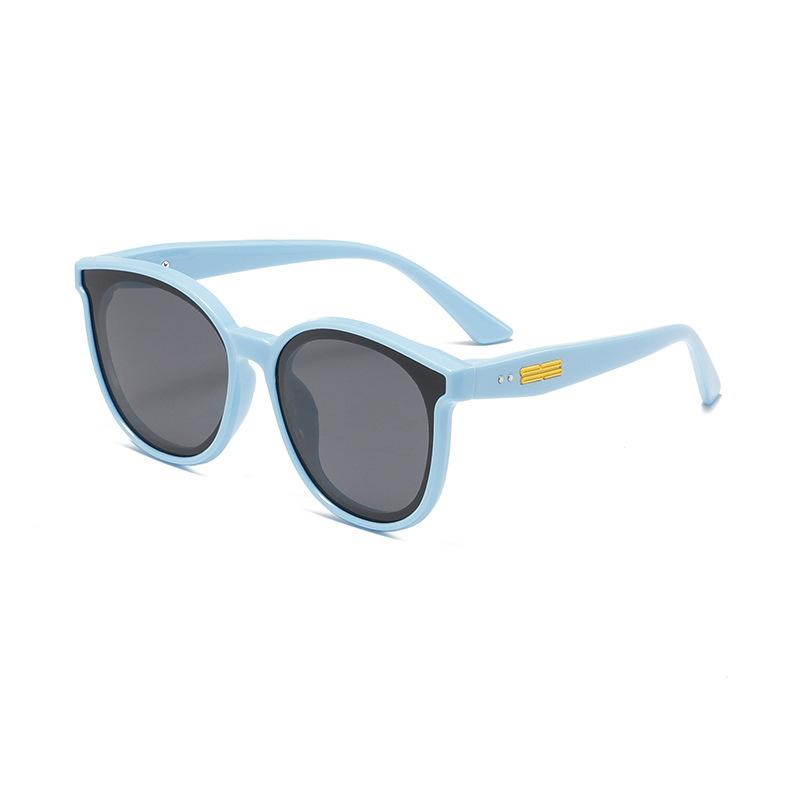 New Large Frame For Boys And Girls, Uv Sunshade, Trendy, Cool Polarized Silicone Children's Sunglasses 23043