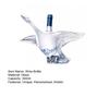 Goose Shape Whiskey Bottle Decanter 3D Bird Liquor Glass with Frosted Stopper