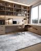 Indoor Plush Area Rugs, 2.74 X 3.66m Soft Plush Carpet, Furry Shag Area Rugs for Living Room, Bedroom, Modern Home Decor Aesthetic Long-Pile Rug,