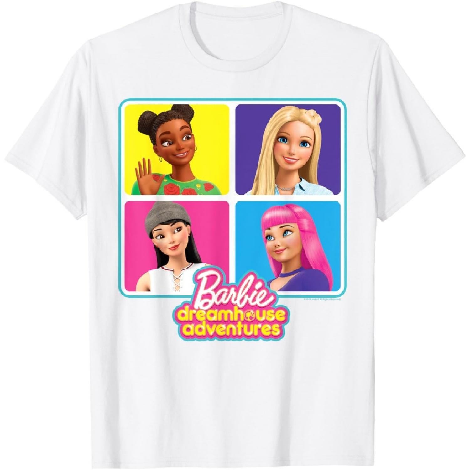 Barbie - Dreamhouse Adventures 4 Square Dreamhouse T-Shirt XXXXXL белый