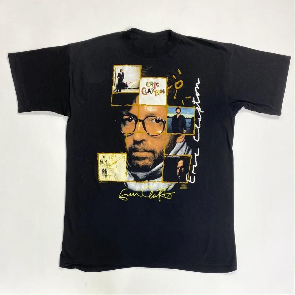 Футболка ERIC CLAPTON 1992 TOUR Короткий рукав 1 сторона S - 5XL Унисекс XXXXL