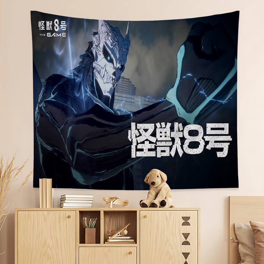 Animation KKaiju No8 Colorful Tapestry Wall Hanging Bohemian Wall Tapestries Mandala Wall Art Decor