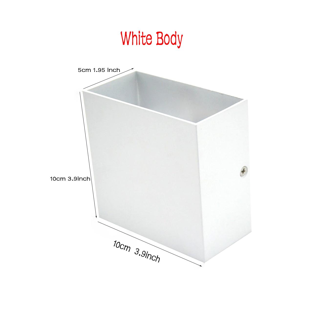 

LED Indoor Lighting Wall Lamp Modern Home Lighting Decoration Sconce Aluminum Lamp AC85-265V For Bath Corridor NR-180 Warm White (2700-3500K)&No dimmable