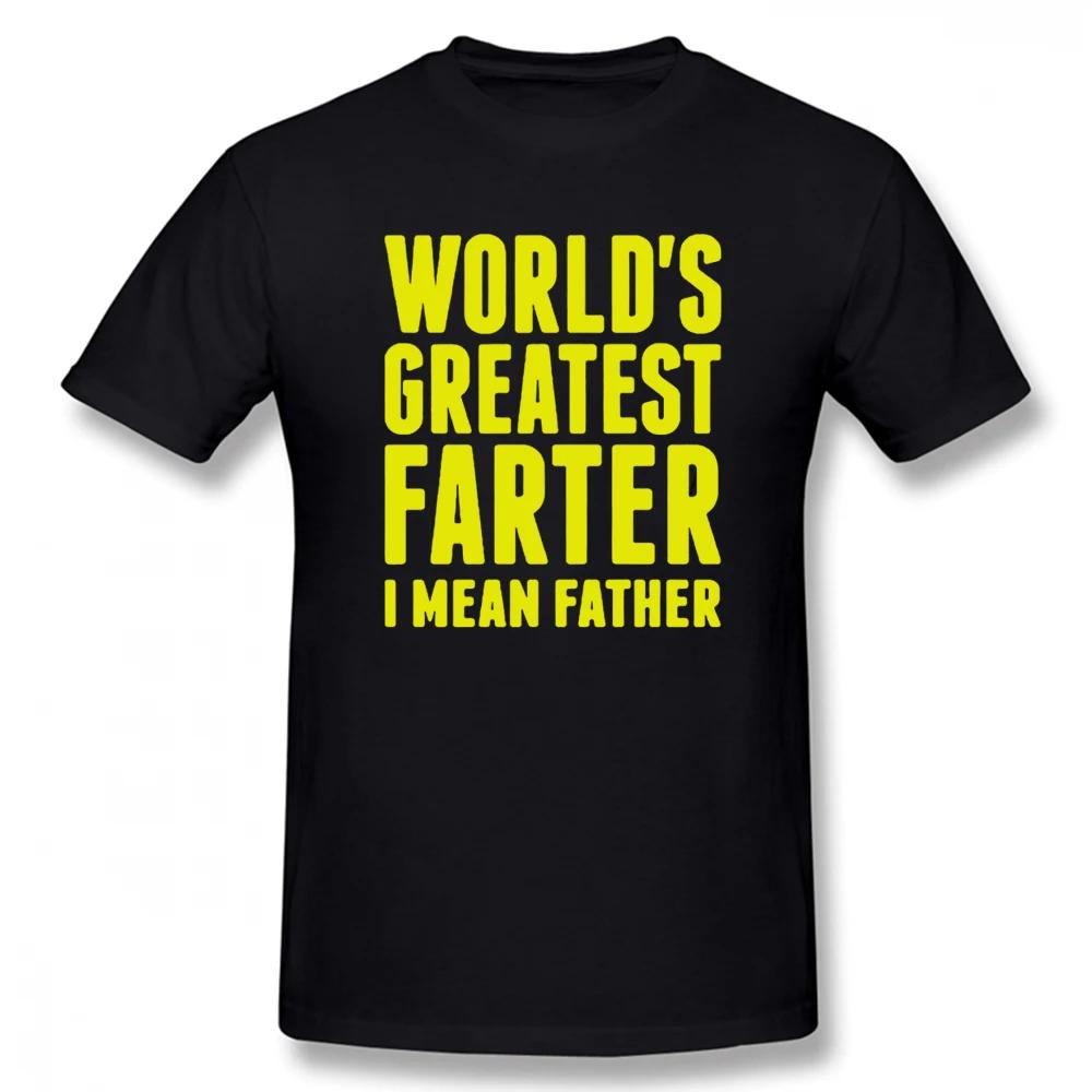 Funny Worlds Greatest Farter I Mean Father T Shirts Graphic Streetwear Short Sleeve Best Dad Ever Father Day Gift Papa T-shir... S разноцветный