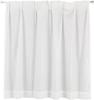 Univer Lace 100cm Wide X 103cm Set of UV Protection Energy Privacy Mio Curtains, Long, 2, (Over 85%), Saving, Protection, Washable, White,