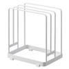 Cutting Board Stand Tower White, 16 X 11.8 X 17.5 Cm