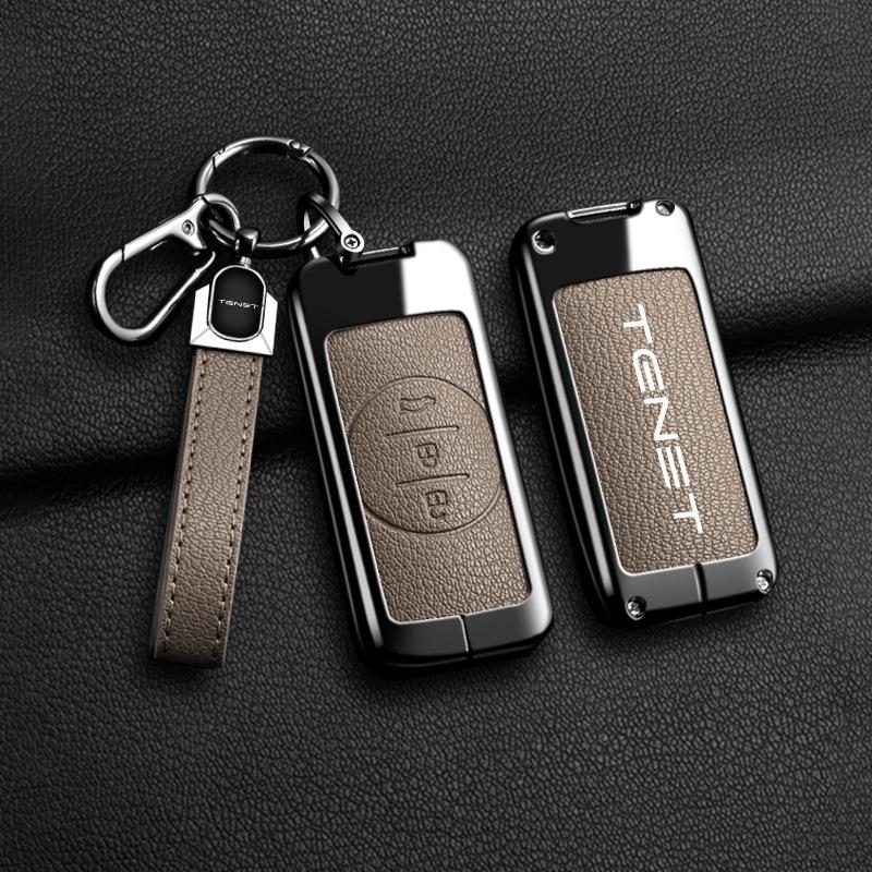 Tenet Tianneng Key Case Metal Protective Shell Buckle for T7/T4/T8/T9 New Model Car