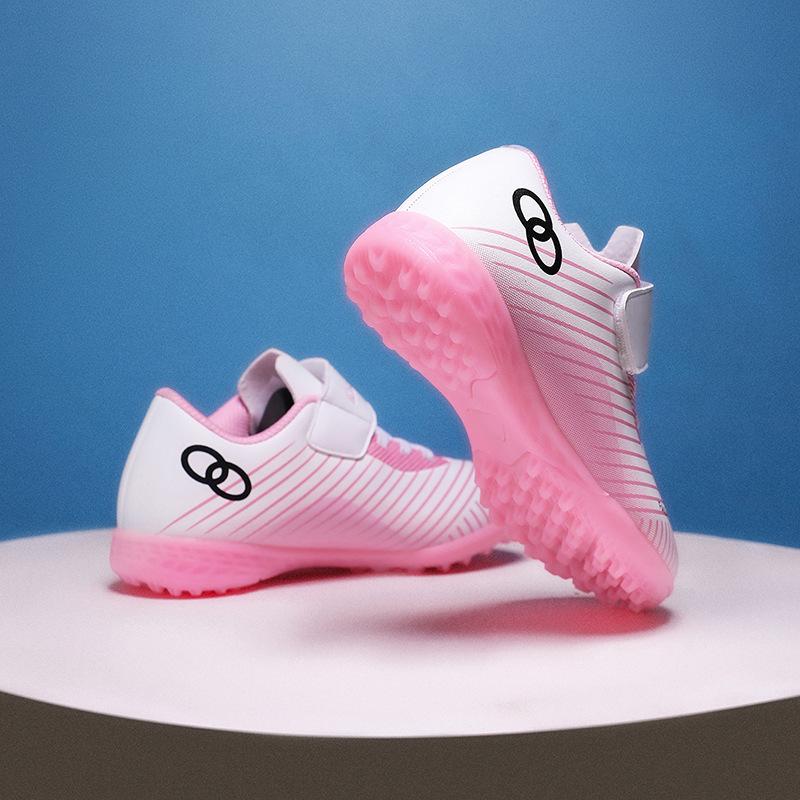 Student Football Shoes Men's Small Free Sports Shoes Spikes Children's Training Laces Women's Game Children's Velcro Crush