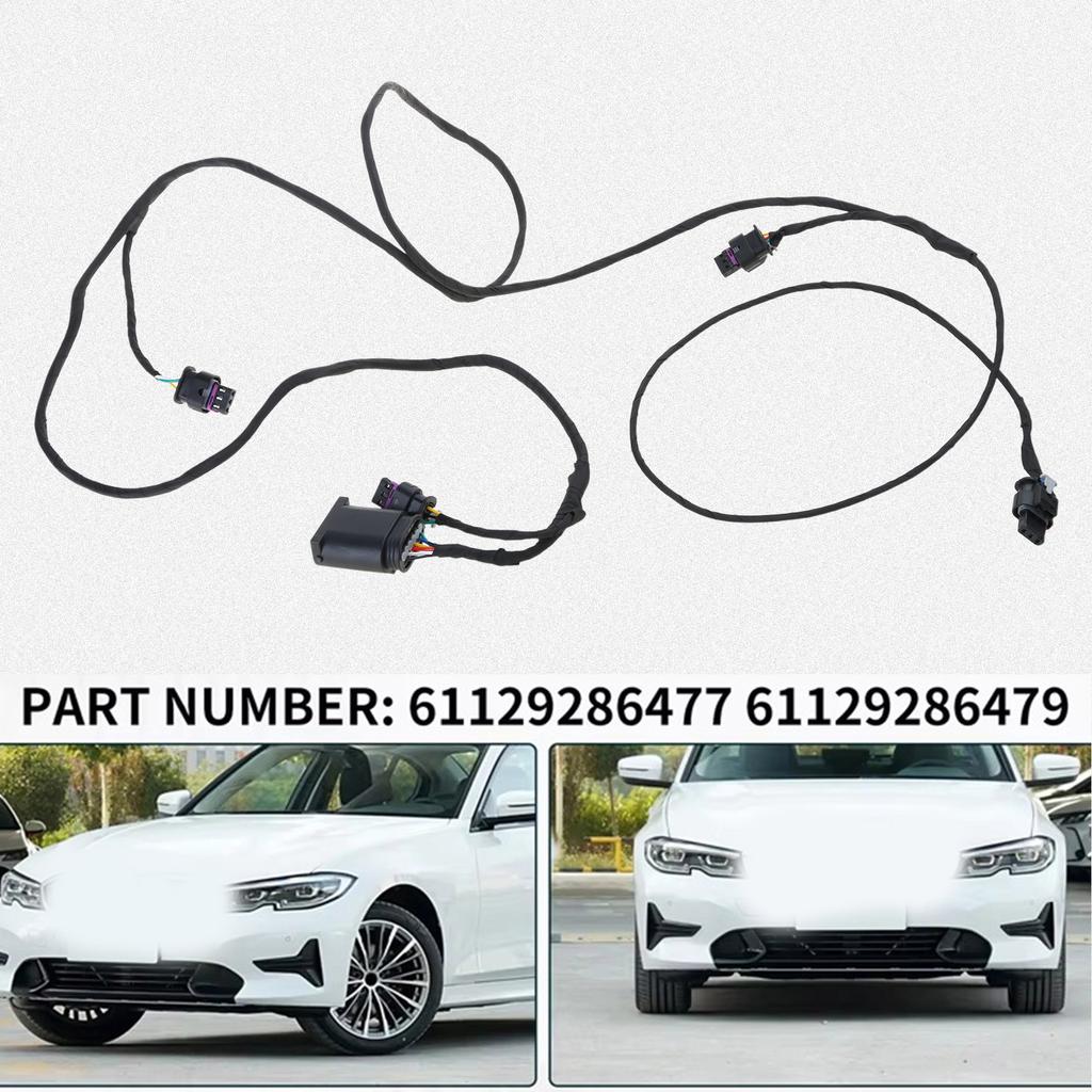 Automotive Accessories Front Bumper Parking Sensor Wiring Harness 61129286479 61129286477 Replacement Part