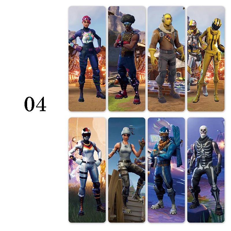 Fortnite 8pcs Bookmarks Kids Gift Present Perfect Party Bags Royale Battle