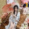 Set di Abbigliamento Fotografico Kimono e Yukata Giapponesi Retrò