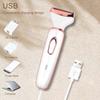 4 In 1 Painless Hair Removal Epilator Rechargeable Trimmer Women Body Razor Face Leg Armpit Bikini Pubic Shaver Hair Remover