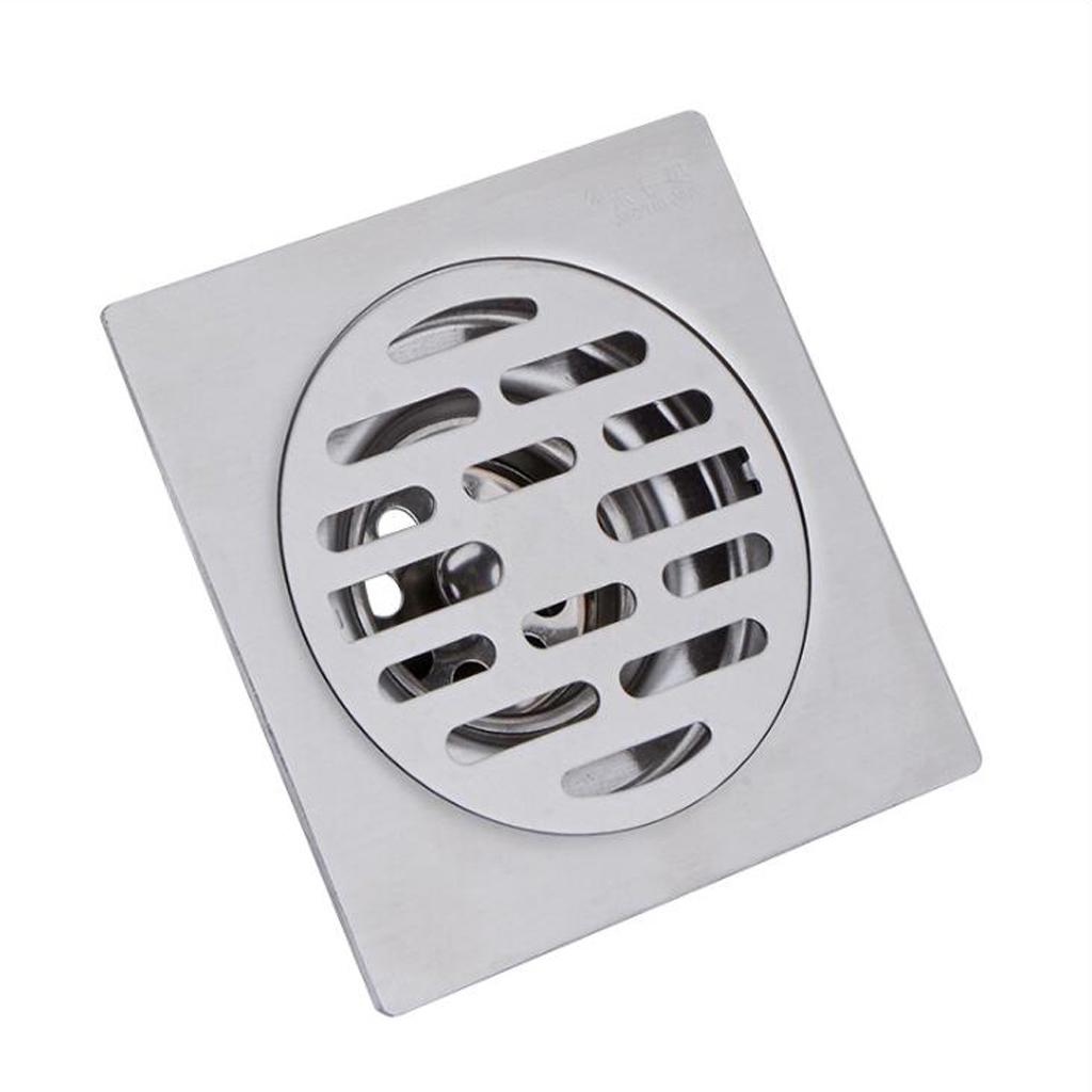 Home Acciaio Inossidabile Scarico A Pavimento Filtro Copertura Bagno Una Guarnizione A Ribalta