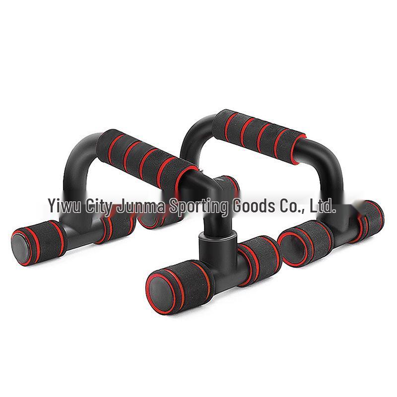 I-shaped Push-up Rack with Sponge Cover for Chest and Arm Strength Training