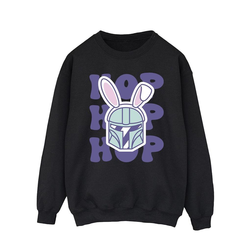 Star Wars Mens The Mandalorian Hop Into Easter Sweatshirt