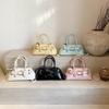 Shaped Shell Handbag Solid Color Single Shoulder Crossbody Bag Women Fashion
