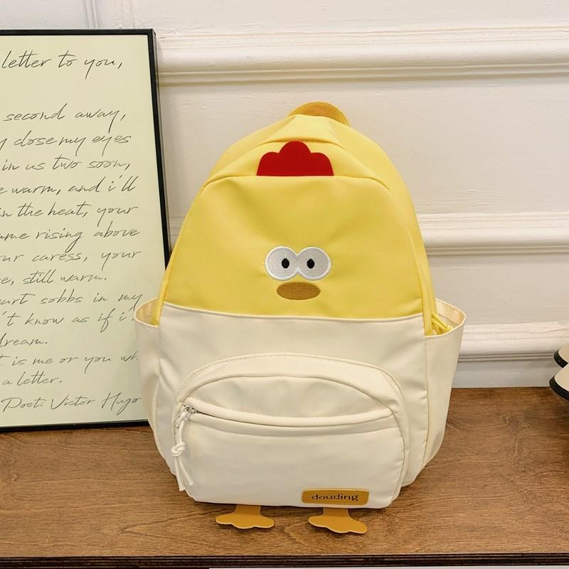 Cute Japanese Style Chick Backpack Perfect For Students With Spacious Capacity And Fun Design