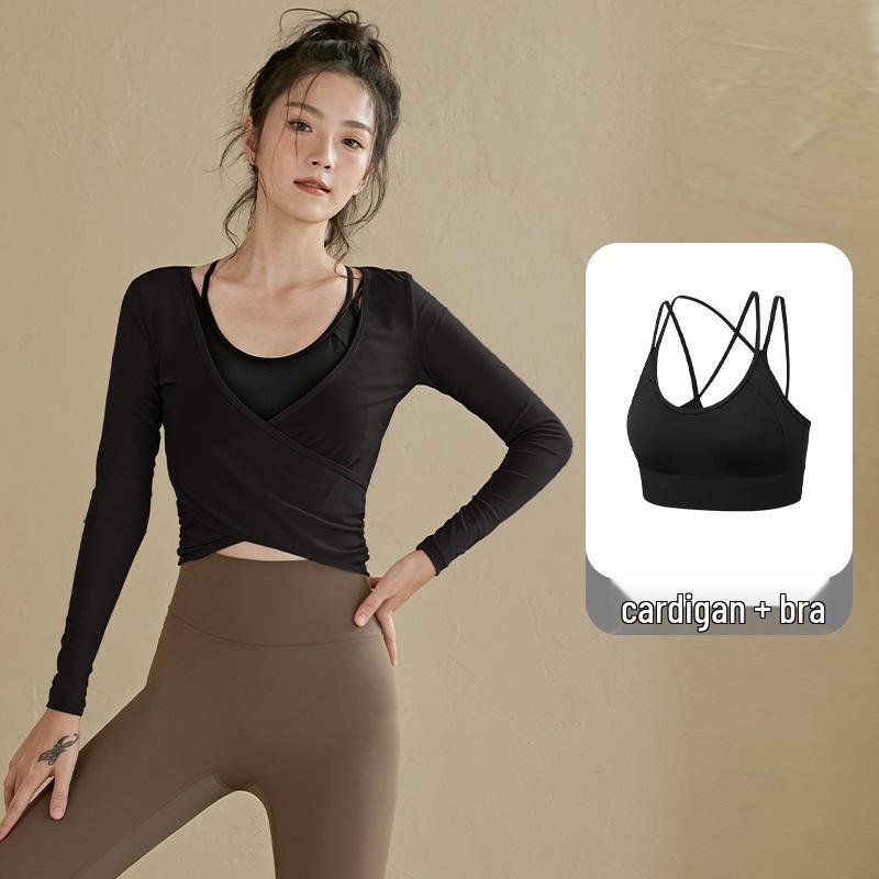 

Женский 2025 Высококлассный Осенне-Зимний Фитнес-Костюм с Длинным Рукавом M