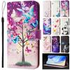 10VII/1VII 7 Etui Motylkowe do Sony Xperia 10 1 VII 10 1 5 VI 5 1 1 10V 10 5 IV Portfel Skórzany Pokrowiec na Telefon Capa