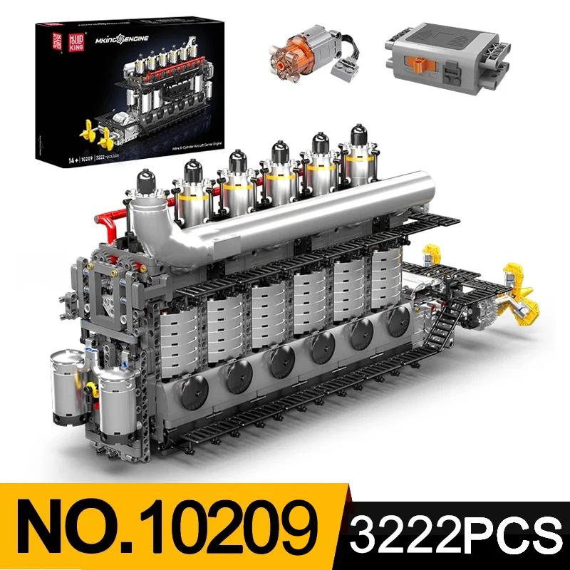 Modelová řada Stavebnice motorů Technické STEM hračky Nádrž Moc Motor V8 Superauto V12 Stavebnice Montážní sada Hračka Děti Dospělí Dárek