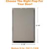 PAC11-11038 Dog Door Replacement Flap - Pet Doggie Replacement Flap Door with Screws Fits PetSafe, Medium Size 12 7/8" x 8 1/8"